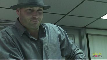 A charming man comes into the office only to find a milf receptionist who is yearning for anal